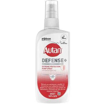 Autan Defense Plus Εντομοαπωθητικό Spray με DEET 50% για προστασία από κουνούπια